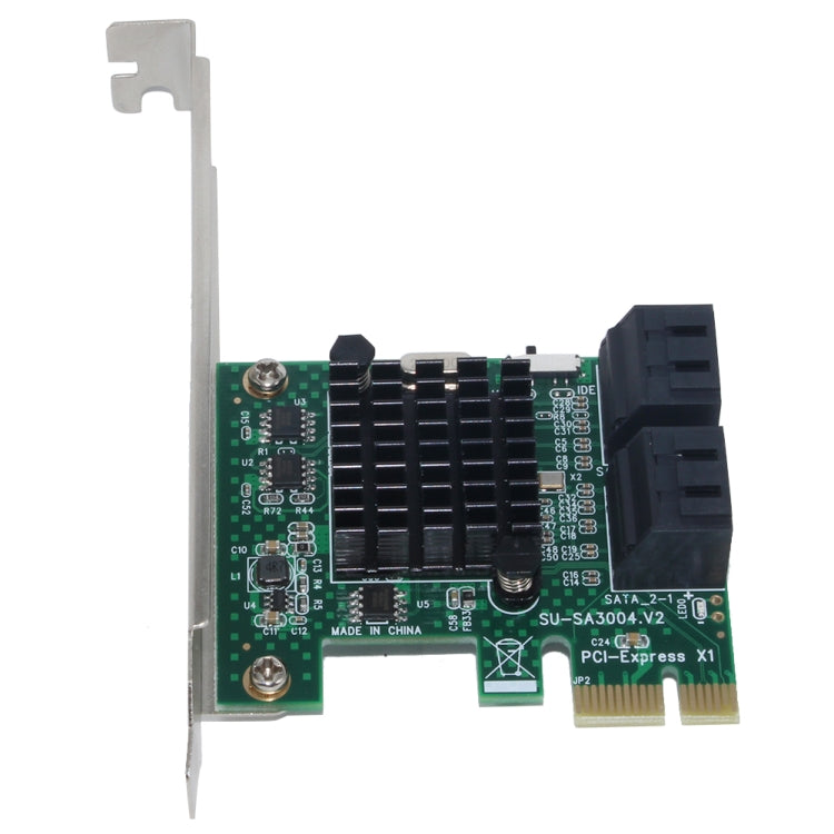 محول PCI Express 4 منافذ PCI-E X1/X4/X8/X16 إلى SATA، محول توسعة PCIE