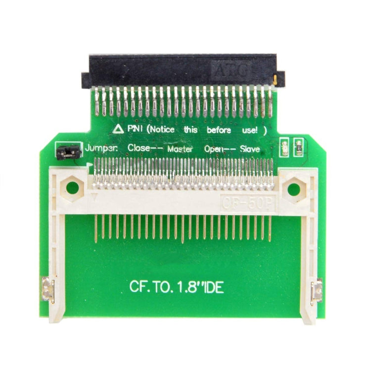 محول بطاقة ذاكرة CF Compact Flash إلى قرص صلب IDE 50 دبوس 1.8 بوصة SSD