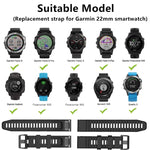 Silicone Sports Strap, For Garmin Fenix 6 Pro GPS, For Garmin Fenix 5, For Garmin Fenix 5 Plus