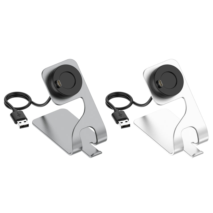 Rotatable Magnetic Metal Charging Base, For Garmin Vivoactive 3 Music, For Garmin Vivosport