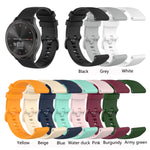 Checkered Silicone Strap, For Ticwatch GTH, For Ticwatch E3, For Ticwatch E