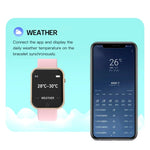 ساعة ذكية D20L بشاشة ملونة 1.3 بوصة ومقاومة للماء IP67