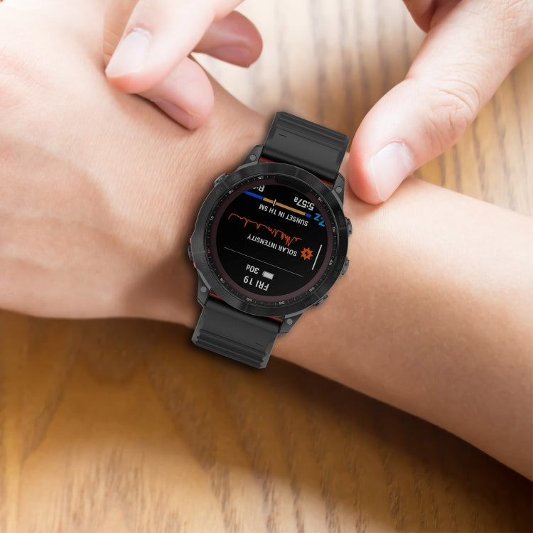 26mm Silicone Mixing Color Watch Strap, For Garmin Fenix 3, For Garmin Fenix 3 HR, For Garmin Fenix 3 Sapphire