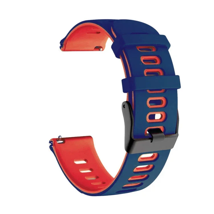 سوار سيليكون ملون مختلط 20 مم، لسامسونج جير S2 كلاسيك