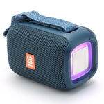 مكبر صوت بلوتوث محمول مقاوم للماء 5 واط مع إضاءة RGB T&G TG339