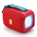 مكبر صوت بلوتوث محمول مقاوم للماء 5 واط مع إضاءة RGB T&G TG339