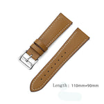22mm Contrast Pin Buckle Leather Strap, For Huawe Watch GT Runner, For Huawei Watch GT3 46MM, For Huawei Watch3/Watch3 Pro, For Huawei Watch GT2 Pro/Watch GT 2E/Watch GT