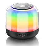 مكبر صوت بلوتوث لاسلكي مع إضاءة LED RGB كاملة الشاشة JY12