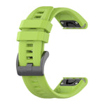 22mm Silicone Solid Color Watch Band, For Garmin Fenix 7, For Garmin Descent G1, For Garmin EPIX Gen2