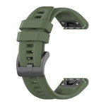 22mm Silicone Solid Color Watch Band, For Garmin Instinct 2, For Garmin Instinct, For Garmin Approach S62