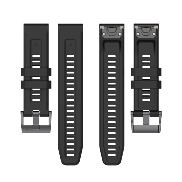 20mm Silicone Solid Color Watch Band, For Garmin Fenix 7S, For Garmin Fenix 7S Solar, For Garmin Fenix 7S Sapphire Solar