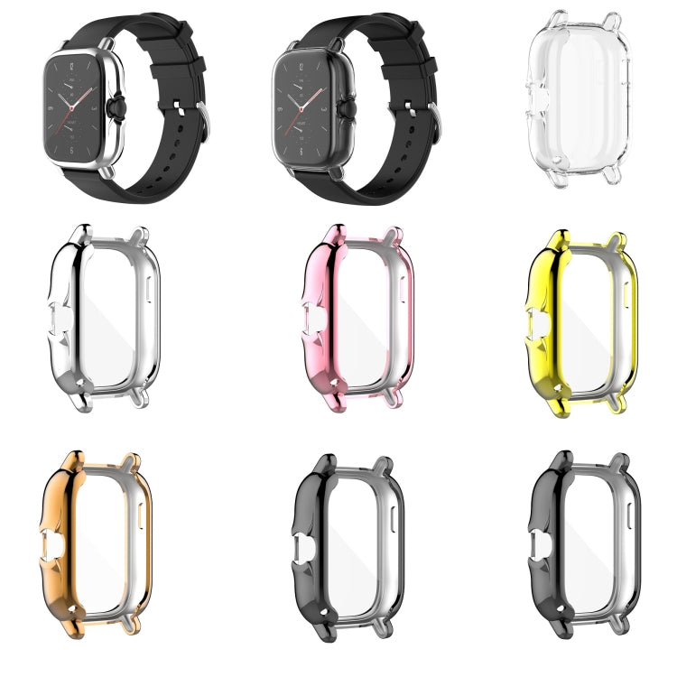 Shockproof TPU Plating Watch Case, For Amazfit GTS 3