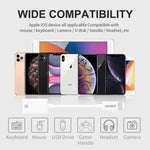 محول بيانات ENKAY ENK-AT108 من 8 دبابيس إلى USB 3.0 OTG لهواتف iPhone / iPad