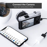 محول بيانات ENKAY ENK-AT108 من 8 دبابيس إلى USB 3.0 OTG لهواتف iPhone / iPad