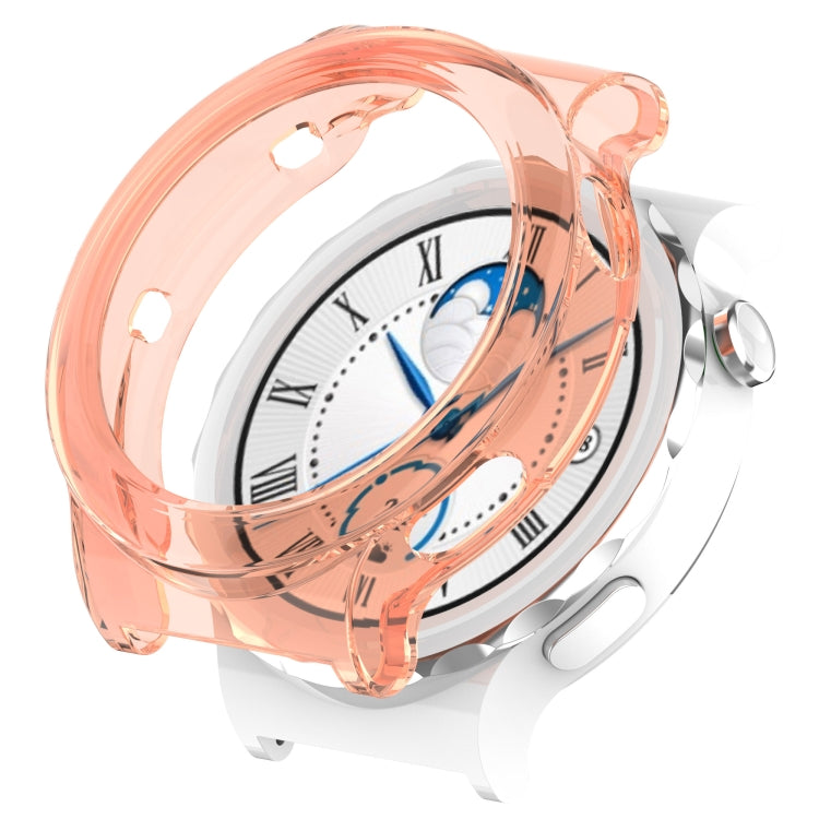 TPU Transparent Hollow Watch Case, For Huawei GT 3 Pro 46mm, For Huawei GT 3 Pro 43mm