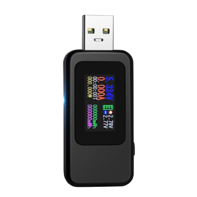 جهاز اختبار USB KWS-MX18 10 في 1 تيار DC 4-30V مقياس جهد عداد توقيت عداد رقمي