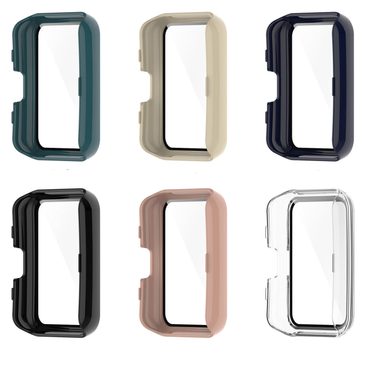 PC+Toughened Film Fully Enclosed Protective Watch Case, For Huawei Watch Fit, For Huawei Watch Fit New