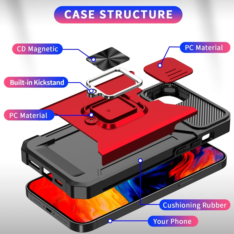 Sliding Camshield Card Phone Case, For iPhone 14, For iPhone 14 Pro, For iPhone 14 Pro Max, For iPhone 14 Plus