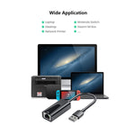 محول بطاقة شبكة RJ45 بسرعة 1000Mbps، USB إيثرنت، USB 3.0، Type-C