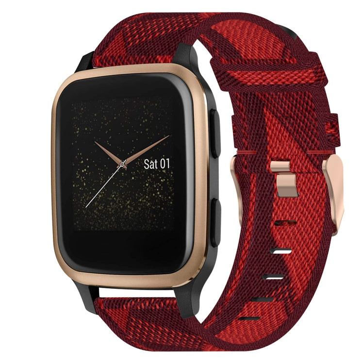 20mm Nylon Woven Watch Band, For Garmin Venu SQ, For Garmin Vivomove 3, For Garminmove 3, For Garmin VivoMove Luxe, For Garminmove Luxe, For Garmin VivoMove Style
