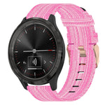 20mm Nylon Woven Watch Band, For Garmin Venu SQ, For Garmin Vivomove 3, For Garminmove 3, For Garmin VivoMove Luxe, For Garminmove Luxe, For Garmin VivoMove Style
