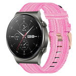 22mm Nylon Woven Watch Band, For Huawei Watch GT3 Pro 46mm, For Huawei Watch GT3 46mm, For Huawei Watch GT Runner, For Huawei Watch 3, For Huawei Watch 3 Pro, For Huawei GT2 Pro