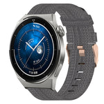 20mm Nylon Woven Watch Band, For Huawei Watch GT3 Pro 43mm, For Huawei Watch GT3 42mm, For Huawei Watch GT2 42mm, For Huawei Watch 2, For Honor Watch ES, For Honor MagicWatch2 42mm