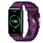 20mm Nylon Woven Watch Band, For Huawei Watch GT3 Pro 43mm, For Huawei Watch GT3 42mm, For Huawei Watch GT2 42mm, For Huawei Watch 2, For Honor Watch ES, For Honor MagicWatch2 42mm