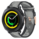 20mm Nylon Woven Watch Band, For Samsung Galaxy Watch Active 2 44mm, For Samsung Galaxy Watch Active 40mm, For Samsung Galaxy Watch 42mm, For Samsung Gear Sport, For Samsung Gear S2 Classic