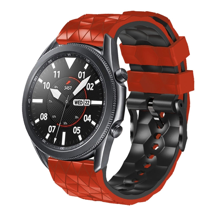 22mm Football Pattern Two-Color Silicone Strap, For Amazfit 2 Stratos, For  Amazfit Z