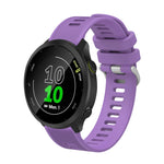 20mm Silicone Twill Watch Band, For Garmin Garminmove Style, For Garmin Vivomove, For Garmin Vivomove HR Sport, For Garmin Vivoactive 3