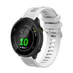 20mm Silicone Twill Watch Band, For Garmin Garminmove Style, For Garmin Vivomove, For Garmin Vivomove HR Sport, For Garmin Vivoactive 3