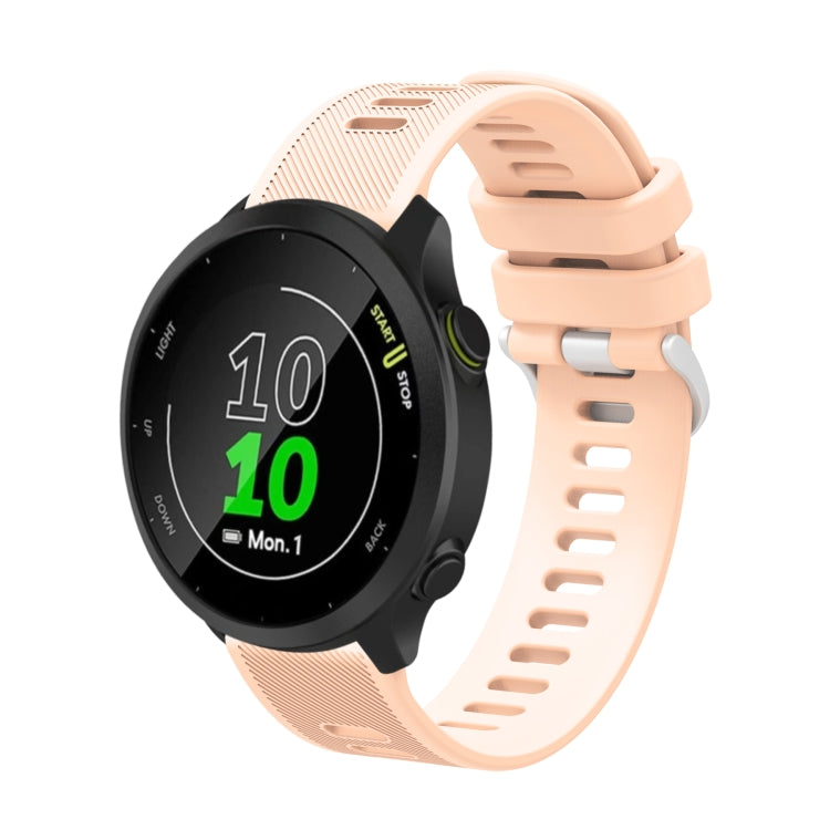 20mm Silicone Twill Watch Band, For Garmin Garminmove Style, For Garmin Vivomove, For Garmin Vivomove HR Sport, For Garmin Vivoactive 3