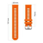 20mm Silicone Twill Watch Band, For Huawei Watch GT3 Pro 43mm, For Huawei Watch GT3 42mm, For Huawei Watch GT2 42mm, For Huawei Watch 2