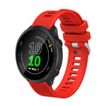 20mm Silicone Twill Watch Band, For Honor Watch ES, For Honor MagicWatch 2 42mm
