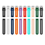 20mm Silicone Twill Watch Band, For Honor Watch ES, For Honor MagicWatch 2 42mm