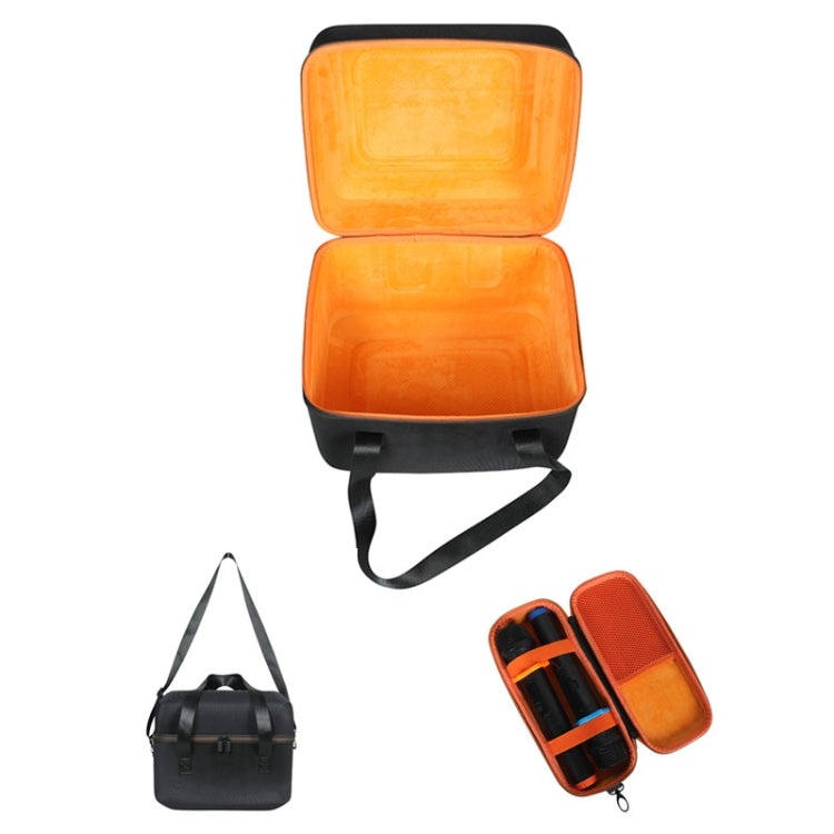 حقيبة تخزين محمولة مقاومة للصدمات مع حقيبة ميكروفون لمكبر صوت JBL PartyBox Encore Essential، لـ JBL PartyBox Encore Essential مع حقيبة ميكروفون