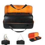 صندوق تخزين EVA صلب مقاوم للصدمات مع حقيبة ميكروفون لمكبر صوت JBL Partybox On-The-Go، لـ JBL Partybox On-The-Go مع حقيبة ميكروفون