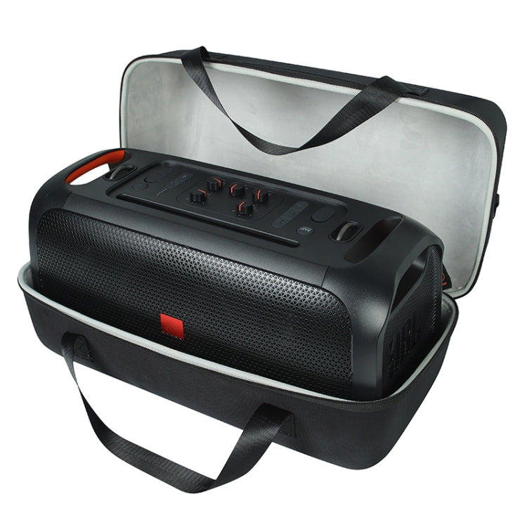 صندوق تخزين EVA صلب مقاوم للصدمات مع حقيبة ميكروفون لمكبر صوت JBL Partybox On-The-Go، لـ JBL Partybox On-The-Go مع حقيبة ميكروفون