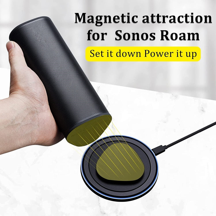 قاعدة شحن لاسلكية مغناطيسية لمكبر صوت Sonos Roam بلوتوث، لـ Sonos Roam