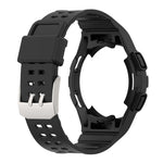 سوار ساعة ذكي من TPU متكامل مع إبزيم مزدوج الدبوس، لساعات Samsung Galaxy Watch5 40 مم، Samsung Galaxy Watch5 44 مم، Samsung Galaxy Watch4 44 مم