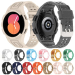 سوار ساعة ذكي من TPU متكامل مع إبزيم مزدوج الدبوس، لساعات Samsung Galaxy Watch5 40 مم، Samsung Galaxy Watch5 44 مم، Samsung Galaxy Watch4 44 مم