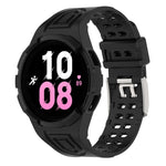 سوار ساعة ذكي من TPU متكامل مع إبزيم مزدوج الدبوس، لساعات Samsung Galaxy Watch5 40 مم، Samsung Galaxy Watch5 44 مم، Samsung Galaxy Watch4 44 مم