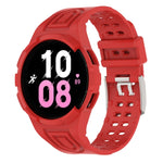 سوار ساعة ذكي من TPU متكامل مع إبزيم مزدوج الدبوس، لساعات Samsung Galaxy Watch5 40 مم، Samsung Galaxy Watch5 44 مم، Samsung Galaxy Watch4 44 مم