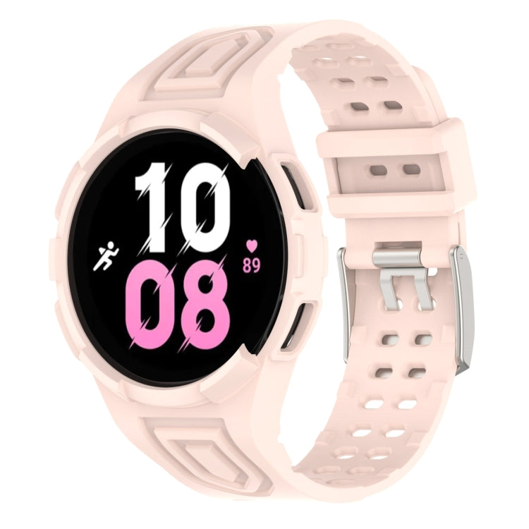 سوار ساعة ذكي من TPU متكامل مع إبزيم مزدوج الدبوس، لساعات Samsung Galaxy Watch5 40 مم، Samsung Galaxy Watch5 44 مم، Samsung Galaxy Watch4 44 مم
