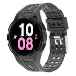 سوار ساعة ذكي من TPU متكامل مع إبزيم مزدوج الدبوس، لساعات Samsung Galaxy Watch5 40 مم، Samsung Galaxy Watch5 44 مم، Samsung Galaxy Watch4 44 مم