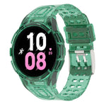 سوار ساعة ذكي من TPU متكامل مع إبزيم مزدوج الدبوس، لساعات Samsung Galaxy Watch5 40 مم، Samsung Galaxy Watch5 44 مم، Samsung Galaxy Watch4 44 مم