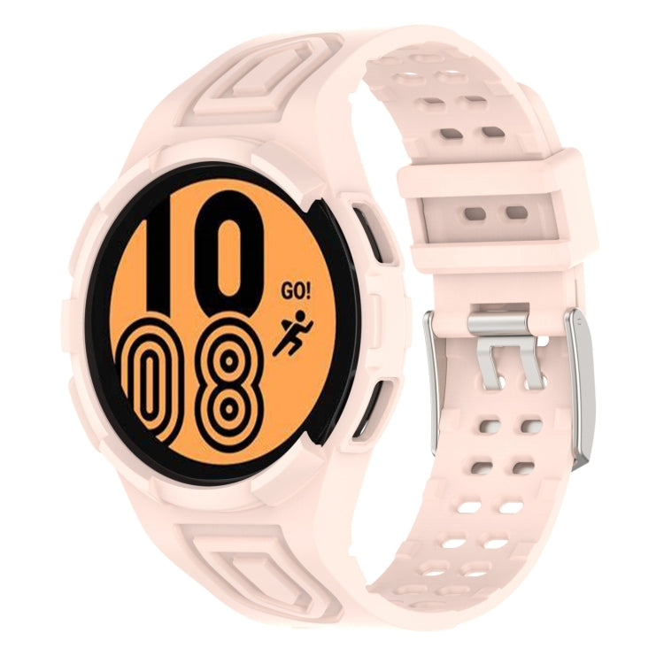 سوار ساعة ذكي من TPU متكامل مع إبزيم مزدوج الدبوس، لساعات Samsung Galaxy Watch5 40 مم، Samsung Galaxy Watch5 44 مم، Samsung Galaxy Watch4 44 مم