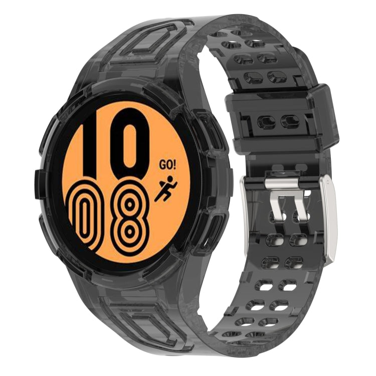 سوار ساعة ذكي من TPU متكامل مع إبزيم مزدوج الدبوس، لساعات Samsung Galaxy Watch5 40 مم، Samsung Galaxy Watch5 44 مم، Samsung Galaxy Watch4 44 مم