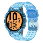 سوار ساعة ذكي من TPU متكامل مع إبزيم مزدوج الدبوس، لساعات Samsung Galaxy Watch5 40 مم، Samsung Galaxy Watch5 44 مم، Samsung Galaxy Watch4 44 مم